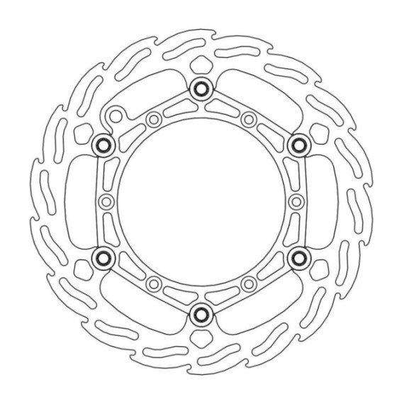 Moto-Master Flame Brakedisc front Beta 260mm Floating