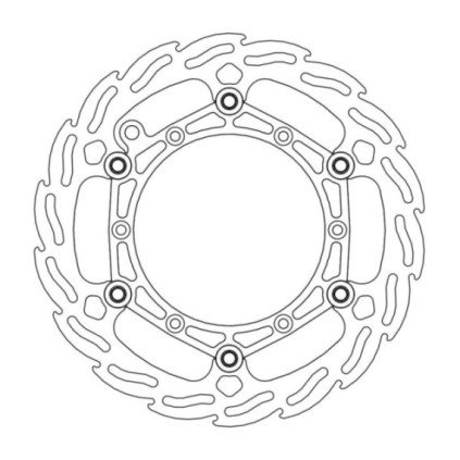 Moto-Master Flame Brakedisc front Beta 260mm Floating