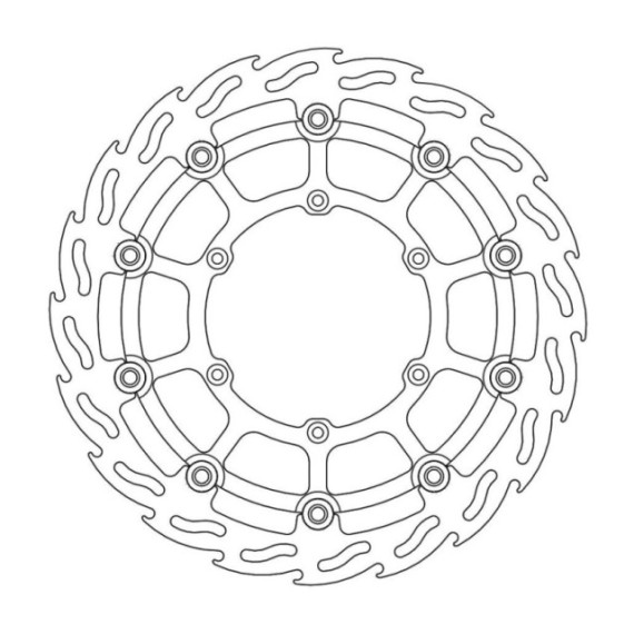 Moto-Master SM Flame Brakedisc Suzuki DR-Z 400 SM