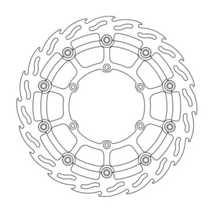 Moto-Master SM Flame Brakedisc Suzuki DR-Z 400 SM