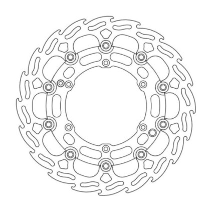 Moto-Master Flame Brakedisc front KTM (special Dakar version)