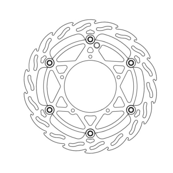 Moto-Master Flame Oversize Brakedisc front 270  BMW/Aprilia 