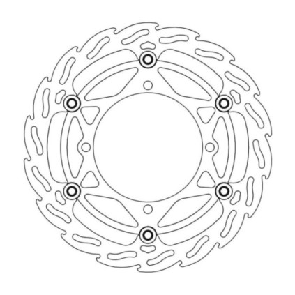 Moto-Master Flame Oversize Brakedisc front 270  Suzuki