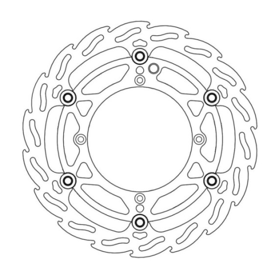 Moto-Master Flame Oversize Brakedisc front 270  Husqvarna 