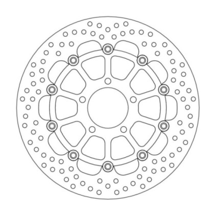 Moto-Master Halo Brakedisc front Suzuki: DL 650-1000 V-Strom, SV 1000, Kawasaki 