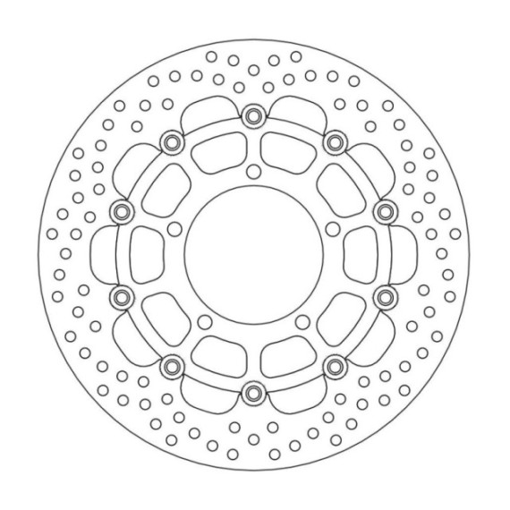 Moto-Master Halo Brakedisc front Suzuki: GSX R600/R750/R1000