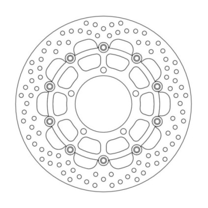 Moto-Master Halo Brakedisc front Suzuki: GSX R600/R750/R1000