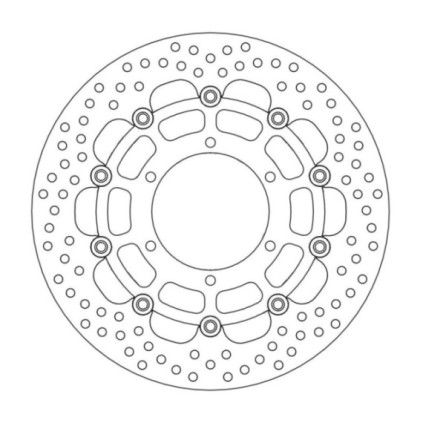 Moto-Master Halo Brakedisc front Suzuki: GSX R600/R750/R1000