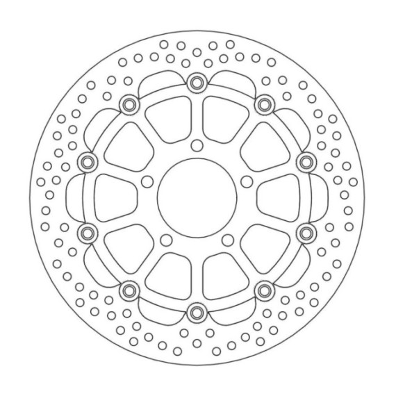 Moto-Master Halo Brakedisc front Suzuki: GSX 600-750, SV 650