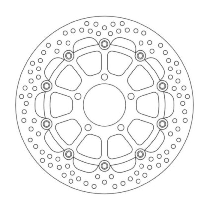 Moto-Master Halo Brakedisc front Suzuki: GSX 600-750, SV 650