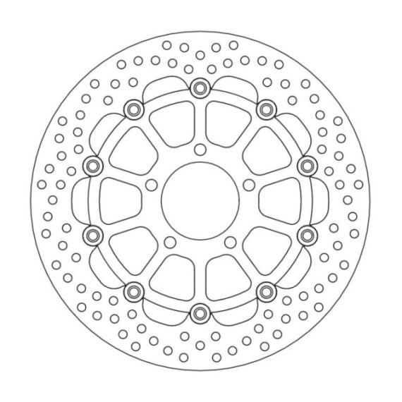 Moto-Master Halo Brakedisc front Suzuki: GSX-R 600-750-1000