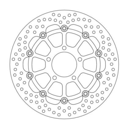 Moto-Master Halo Brakedisc front Suzuki: GSX-R 600-750-1000