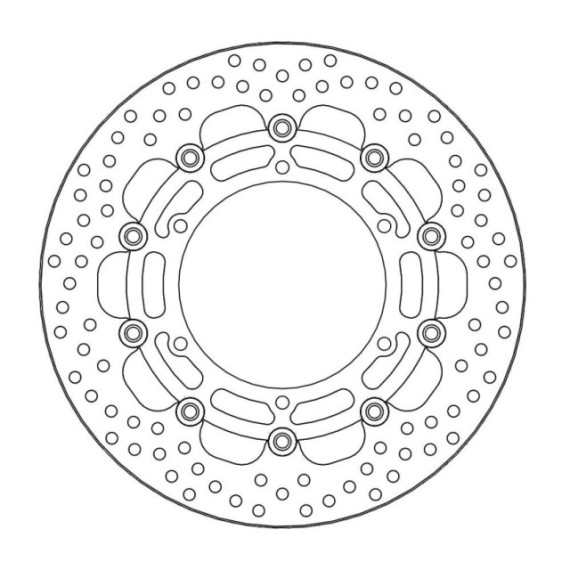 Moto-Master Halo Brakedisc front Yamaha: MT-01