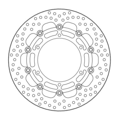 Moto-Master Halo Brakedisc front Yamaha: MT-01