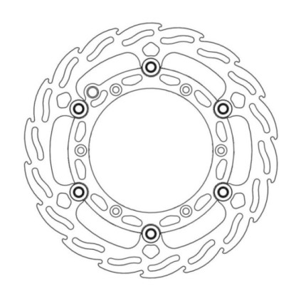 Moto-Master Flame Brakedisc front Ø260 KTM, Husqvarna
