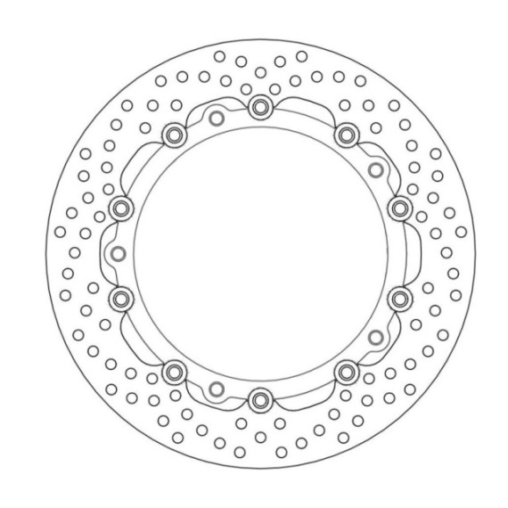 Moto-Master Halo Brakedisc front BMW: R850GS/C/R/RT, R1100GS/R/RT/S, R1150GS, K1