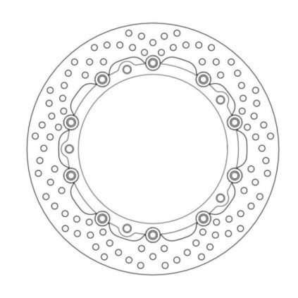 Moto-Master Halo Brakedisc front BMW: R850GS/C/R/RT, R1100GS/R/RT/S, R1150GS, K1