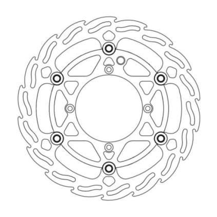 Moto-Master Flame Brakedisc front Ø260 KTM: SX85, Freeride