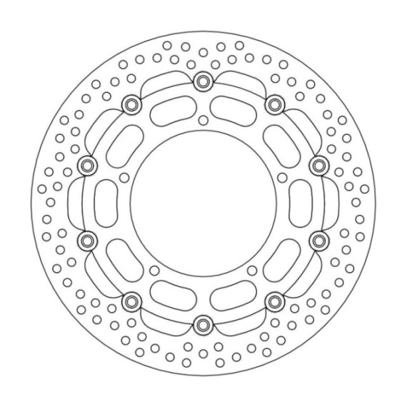 Moto-Master Halo Brakedisc front Yamaha: YZF R1 TC