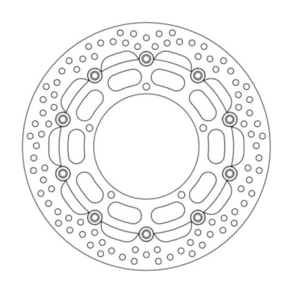 Moto-Master Halo Brakedisc front Yamaha: YZF R1 TC