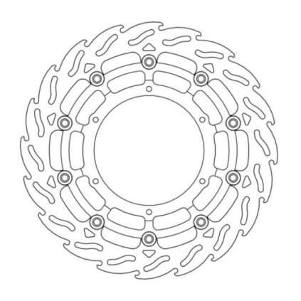 Moto-Master Flame Brakedisc front left KTM: 1190 Adventure
