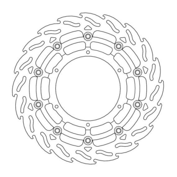 Moto-Master Flame Brakedisc front right KTM: 1190 Adventure