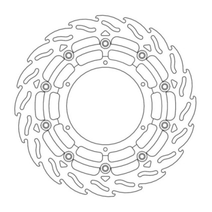 Moto-Master Flame Brakedisc front right KTM: 1190 Adventure