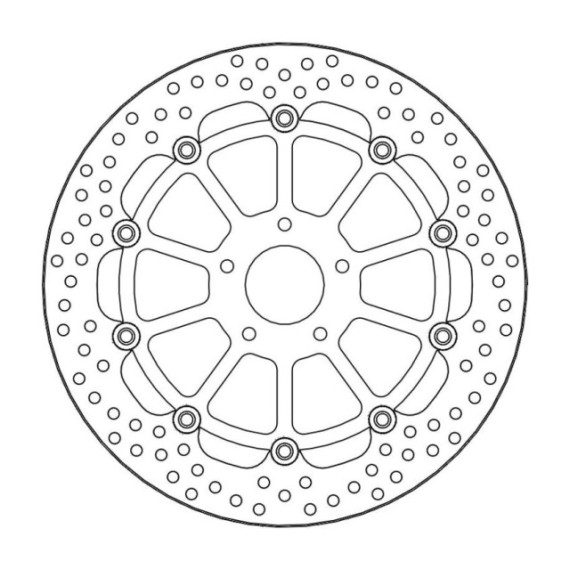 Moto-Master Halo Brakedisc front KTM: 690 Duke R ABS