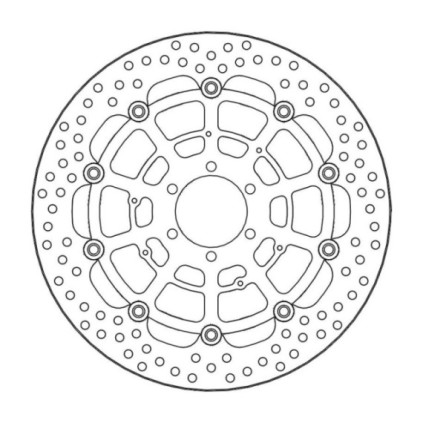 Moto-Master Halo Brakedisc front left BMW: HP4