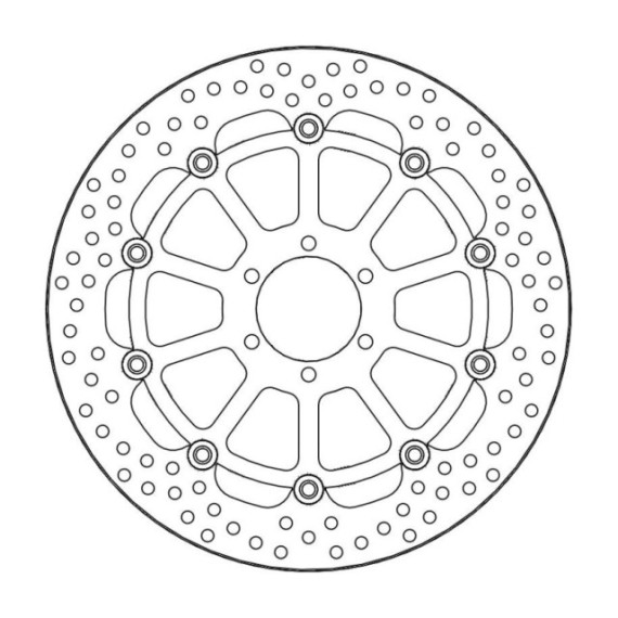 Moto-Master Halo Brakedisc front right BMW: HP4