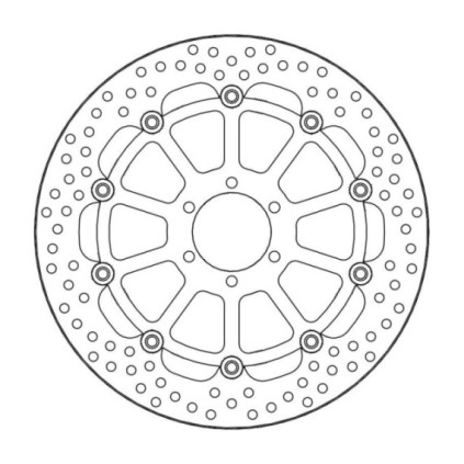 Moto-Master Halo Brakedisc front right BMW: HP4