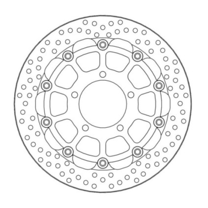 Moto-Master Racing Halo Brakedisc front 5,5mm Kawasaki