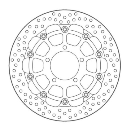 Moto-Master Racing Halo Brakedisc front 5,5mm Kawasaki