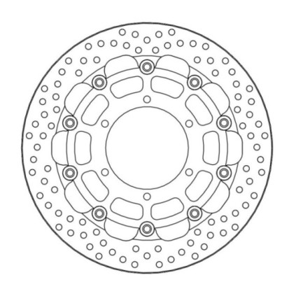 Moto-Master Racing Halo Brakedisc front 5,5mm Suzuki