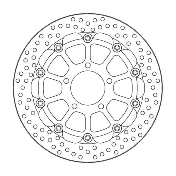 Moto-Master Racing Halo Brakedisc front 5,5mm Suzuki: GSX-R 600-750-1000