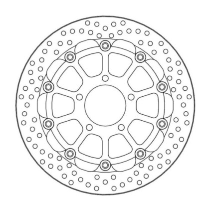 Moto-Master Racing Halo Brakedisc front 5,5mm Suzuki: GSX-R 600-750-1000