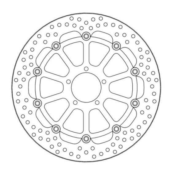 Moto-Master Halo Brakedisc front KTM: 1290 Superduke