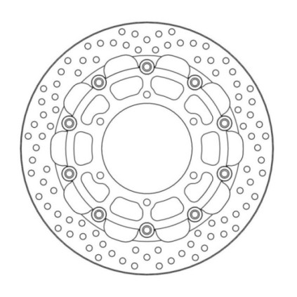 Moto-Master Racing Halo Brakedisc front Suzuki: GSX-S1000(F)