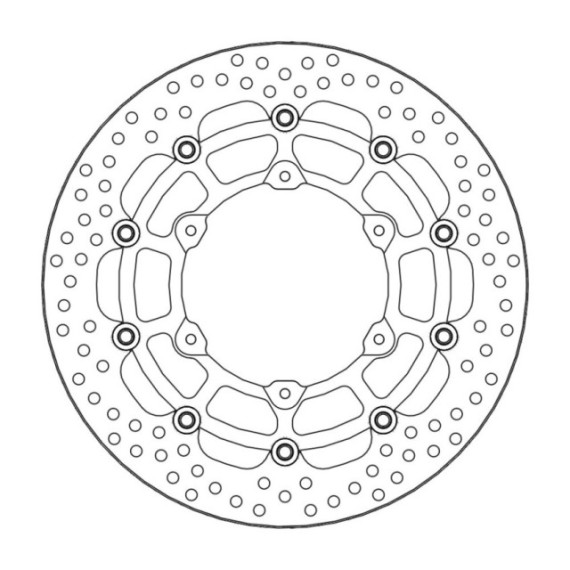 Moto-Master Halo Brakedisc front left KTM: 690 SMCR