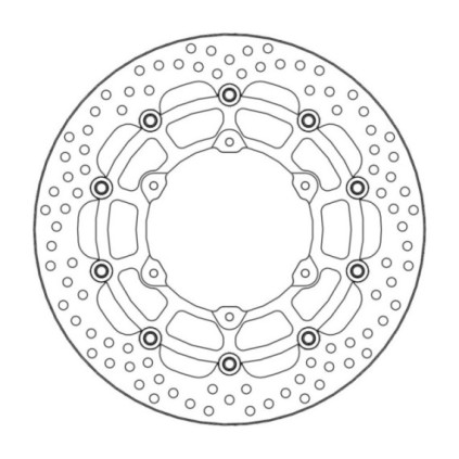 Moto-Master Halo Brakedisc front left KTM: 690 SMCR