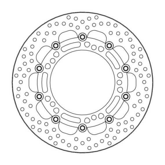 Moto-Master Halo Brakedisc front Kawasaki: Ninja 400 