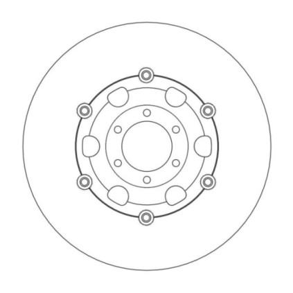 Moto-Master Brakedisc front Honda CB 750 SOHC