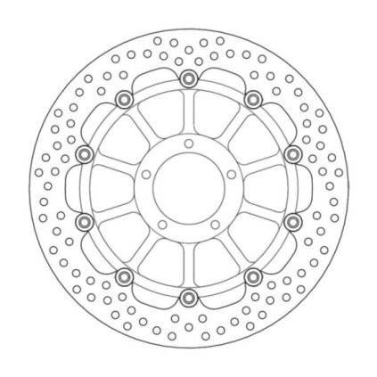 Moto-Master Halo Brakedisc front Ducati: 749/R/S, 848, S4R/S, 999S/R/Biposto, Mo