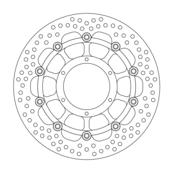 Moto-Master Halo Brakedisc front Honda: CBF600/N/S/ABS, CBF1000/F, DN-01
