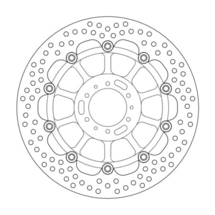 Moto-Master Halo Brakedisc front Honda: CBR600F, VFR800/ABS, CBR900RR Fireblade,