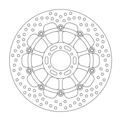 Moto-Master Halo Brakedisc front Honda: CBR900RR Fireblade