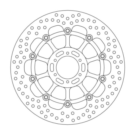 Moto-Master Halo Brakedisc front Honda: CBR1100XX blackbird, X Eleven 1100