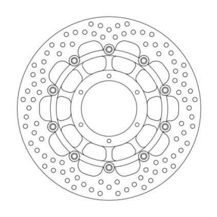 Moto-Master Halo Brakedisc front Honda: Pan European/ABS, ST1300