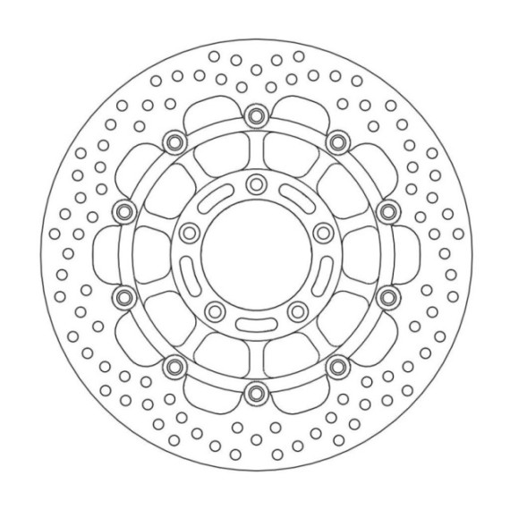 Moto-Master Halo Brakedisc front MV Agusta: Brutale S, F4 S/1+1/Senna/Serie Oro/