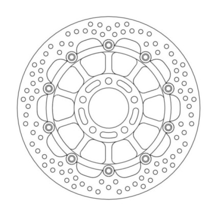 Moto-Master Halo Brakedisc front Suzuki: GS600F Bandit, GSX600F/FM, RF600R, SV65